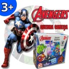 Mini Quebra-Cabeça Avengers em MDF Educativo – 10 Peças