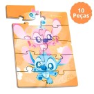 Mini Quebra-Cabeça Infantil Lilo & Stitch 10 Peças