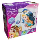 Mini Quebra-Cabeça Princesas Disney Infantil 10 Peças em Madeira
