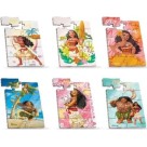 Mini Quebra-Cabeça Moana Disney Infantil 10 Peças em Madeira
