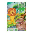 Quebra-Cabeça Friends Animais da Floresta 60 Peças Infantil – Pais & Filhos