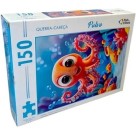 Quebra-Cabeça Polvo 150 Peças Pais & Filhos – Brinquedo Educativo Infantil