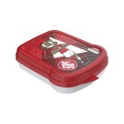 Sanduicheira Infantil Inter Kids Plasútil 17x13cm – Lancheira Plástica para Escola