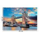 Quebra-Cabeça 500 Peças Londres Ponte do Tâmisa Pais & Filhos – Educativo e Divertido