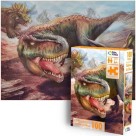 Quebra-Cabeça Batalha dos Dinos 100 Peças Pais & Filhos – Educativo Infantil