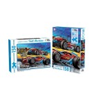 Quebra-Cabeça Fast Machine 150 Peças Pais & Filhos – Educativo Infantil de Corrida