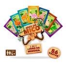 Jogo do Mico 2 em 1 Pais & Filhos – Cartas Educativas e Memória Infantil