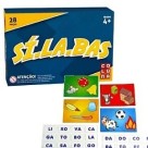 Jogo Sílabas 28 Peças Pais & Filhos – Educativo Infantil de Alfabetização