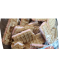Retalho de Torrone Sabor Morango 400g – Doce Tradicional com Recheio Cremoso e Crocante