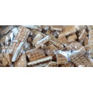 Retalho de Torrone Sabor Amendoim 400g – Doce Tradicional com Recheio Cremoso e Crocante