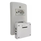 Pino Adaptador Benjamin T Articulado 3 Saídas 10A – compacto, seguro e prático. Ideal para conectar até 3 aparelhos ao mesmo tempo em casa, escritório