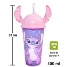  Copo com Tampa Lúdica Angel 500ml Plasútil 