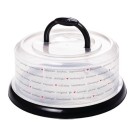 Queijeira Plasútil com Tampa Rosca Decorada – Linha Café da Manhã
