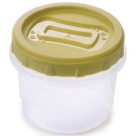 Pote Plasútil Clic Rosca 720ml – Plástico BPA Free, Empilhável e Versátil