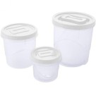 Pote Plasútil Clic Rosca 720ml – Plástico BPA Free, Empilhável e Versátil