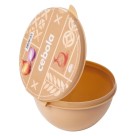 Porta-Mix Plasútil Decorado Cebola 374ml com Tampa Estampada