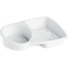 Porta Detergente Compacto Plasútil Branco 18x13,5 cm – Organizador de Pia