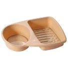 Porta Detergente Compacto Plasútil BEGE 18x13,5 cm – Organizador de Pia