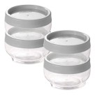 Pote Plasutil Rosca B4 300ml com Tampa Vedante – Plástico Livre de BPA