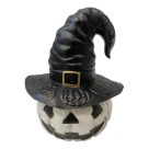 Abóbora Bruxa Branca 30X29X29CMDecoração Halloween