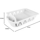 Escorredor de Louça Branco Plasútil 51cm