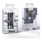 Fone Kaidi KD-797 Bluetooth 5.3 com Condução de Ar, Estojo Transparente com Display LCD e Microfone – Fone Sem Fio Esportivo Recarregável