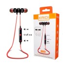 Fone de Ouvido Esportivo Sem Fio Kaidi Bluetooth 5.3 com Estojo de Carregamento, Microfone Integrado e Bateria de Longa Duração
