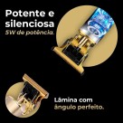 Máquina de Acabamento Profissional Dragão IWOO Bivolt Automática com Lâminas de Alta Precisão e Design Ergonômico