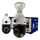 Câmera de Segurança IP Wi-Fi Lâmpada 360º Full HD Visão Noturna JT-9696