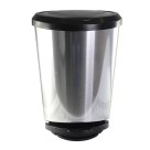 Lixeira 10L Inox com Pedal Prática e Moderna