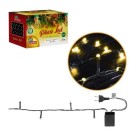 Pisca LED 100L 127V Branco 8m 8 Funções Fio Verde
