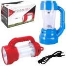 Lanterna LED Recarregável 21cm 3W Bivolt – Potente e Econômica