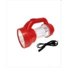 Lanterna LED Recarregável 21cm 3W Bivolt – Potente e Econômica