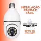 CÂMERA INTELIGENTE WIFI JT-8177 HD COM VISÃO NOTURNA E DETECÇÃO DE MOVIMENTO