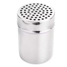 Saleiro/Pimenteiro em Aço Inox 410 6x6x8,7cm – Resistente e Sofisticado