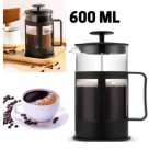 Cafeteira Prensa Francesa 600ml – Café Encopado e Aromático em Minutos