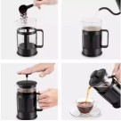 Cafeteira Prensa Francesa 600ml – Café Encopado e Aromático em Minutos