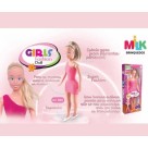 Boneca Girls Fashion Doll 43cm da Milk Brinquedos, Brinquedo Educativo e Realista para Crianças a partir de 3 anos