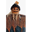 Abóbora Aterrorizante 85cm Decoração Halloween Gigante Realista para Festas, Casas e Eventos Temáticos