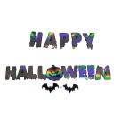 Faixa Happy Halloween Furta Cor 4m Decoração Festa Halloween Assustadora para Casas, Escolas e Eventos Temáticos