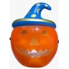 Máscara Infantil Abóbora 17x25cm Fantasia Halloween Criança Festa Temática e Eventos Escolares