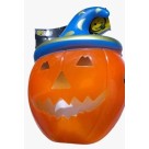 Máscara Infantil Abóbora 17x25cm Fantasia Halloween Criança Festa Temática e Eventos Escolares