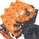 Guardanapo Halloween 33x33cm Decoração Mesa Festa Temática Dia das Bruxas Infantil e Adulto
