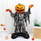 Balão Monstro Abóbora 86x115cm Decoração Halloween Gigante para Festas, Casas e Eventos Temáticos