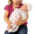 Boneca Bebê Rose Ring Milk 40cm com Sons, Mantinha e Carteirinha de Vacinação