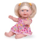 Boneca Milkinhas Colors Sortido Milk 33cm em Vinil Macio com Cabelos Coloridos e Roupinhas Removíveis