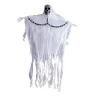 Caveira Fantasma com Corrente 85cm Decoração Halloween Assustadora para Festas, Casas e Eventos Temáticos