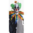 Palhaço das Trevas 130cm Decoração Halloween Assustadora Gigante para Festas, Casas e Eventos Temáticos