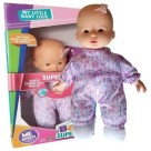 Boneca Bebê Super Soft 37x20x9cm Brinquedo Infantil Macio Educativo para Meninas e Meninos