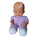 Boneca Bebê Super Soft 37x20x9cm Brinquedo Infantil Macio Educativo para Meninas e Meninos